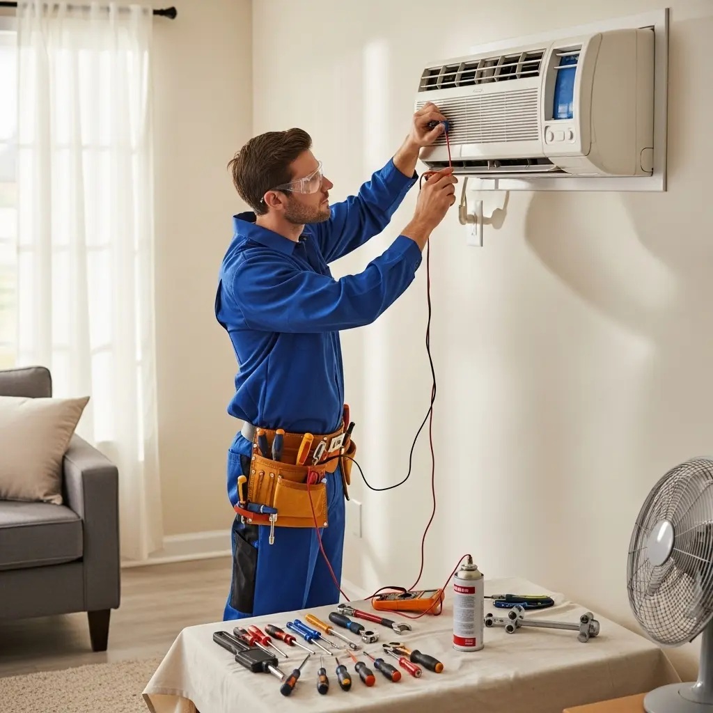 Kula Daikin Daikin klima gaz dolumu ve bakım – Enerji verimliliği artırıldı. - Teknik servis örneği